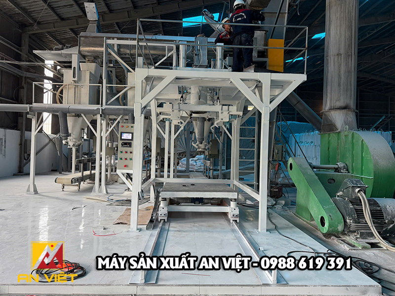 Hoàn thiện hệ thống cân đóng bao Jumbo bột mì 8–10 tấn/giờ tại Nghệ An